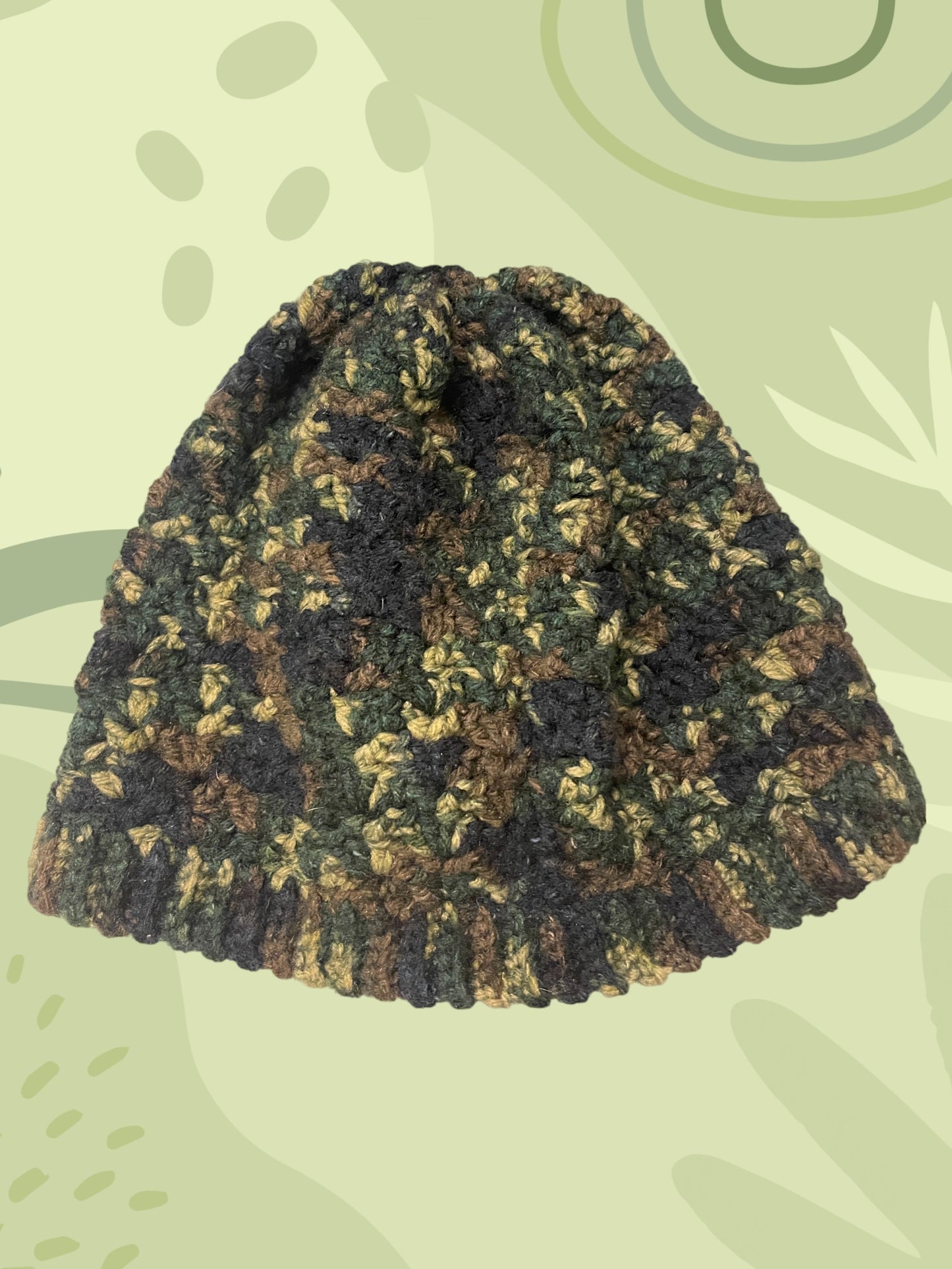 Camouflage Shell Beanie