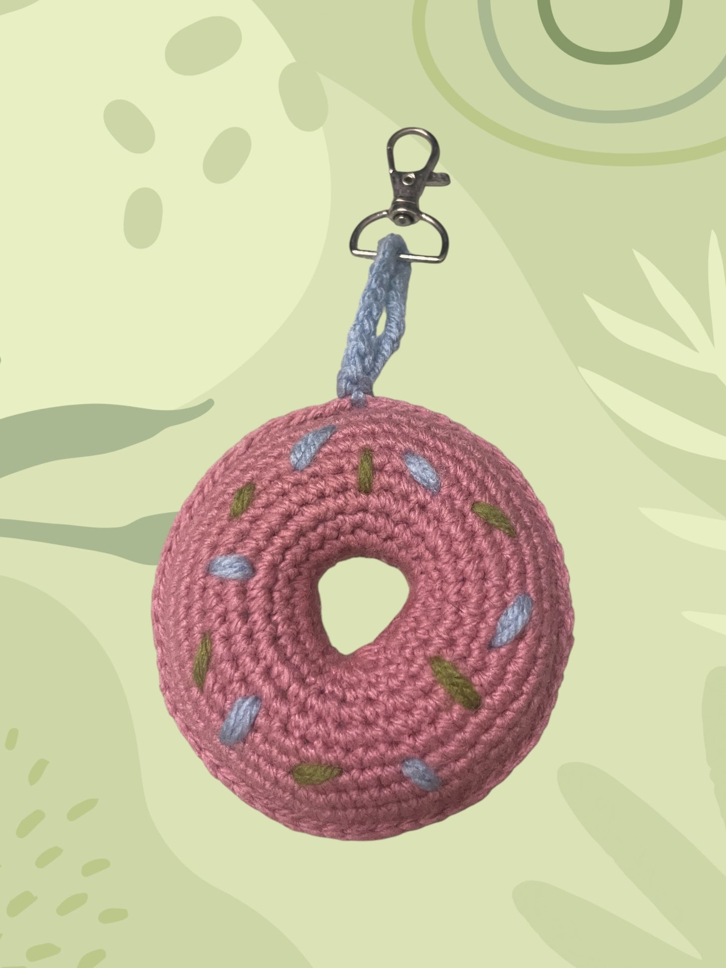 Donut Keychain