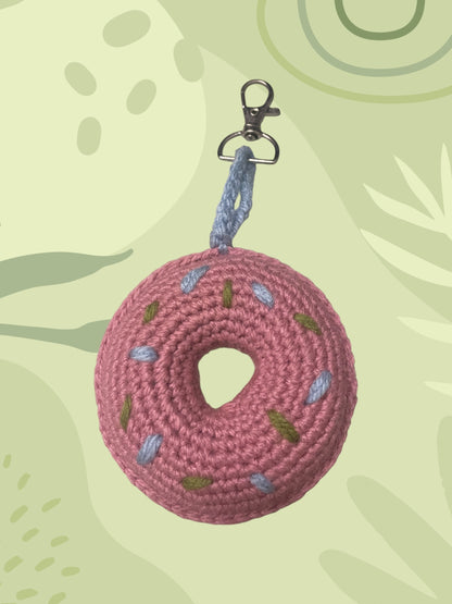 Donut Keychain